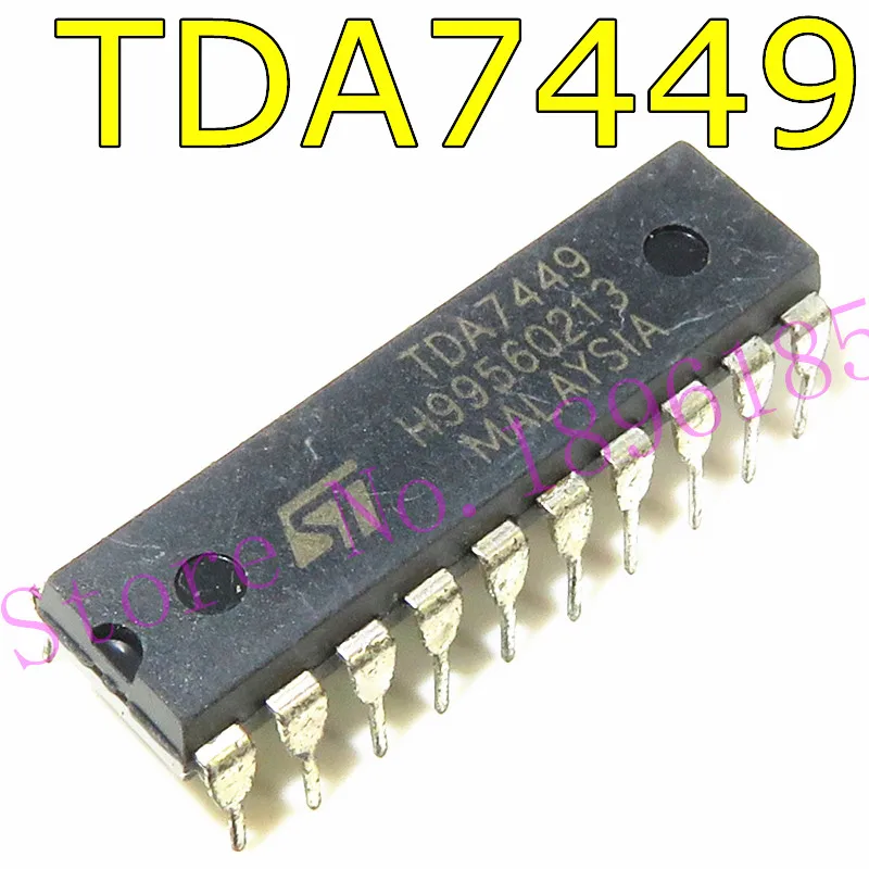1 шт. аудио процессор TDA7449 7449 DIP с цифровым управлением Производительность чипов  | Производительность чипов -4000522795300