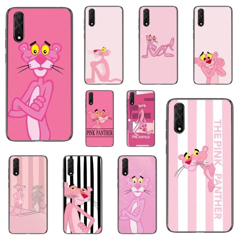 

Pink Panther Patterned Phone Case For Samsung A01 A10 A02 A20 A31 A40 A50 S A52 A51 A70 A71 A80 A91 Cover Fundas Coque