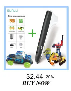 SUNLU 3D scible ручка для детей Рождественский подарок для детей и взрослых низкая температура PCL 3D ручки