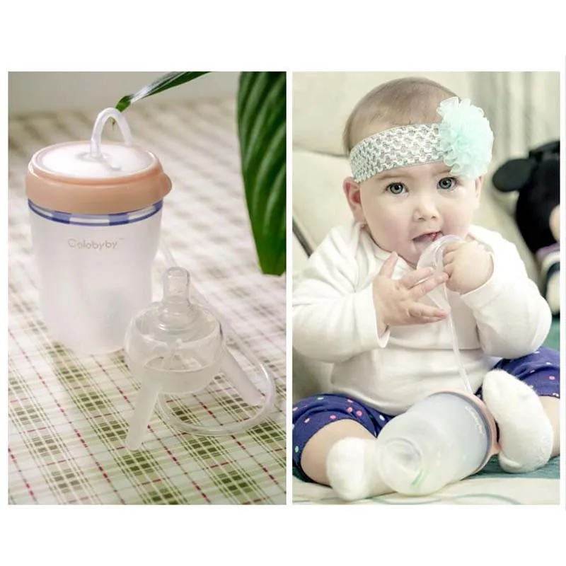 250ml силиконовая бутылочка для новорожденных детская питьевая вода Длинная