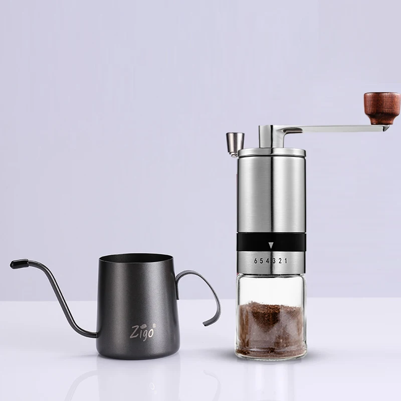 

Household Portable Coffee Grinder High-end Manual Crusher Manual Coffee Mill Espresso Moledor De Cafe Grinder Machine EK50MCJ