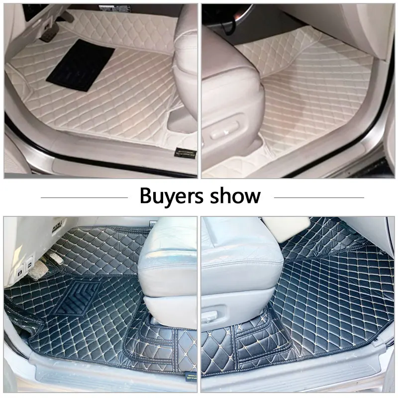Автомобильные коврики для ног роскошные кожаные Коврики для TOYOTA BENZ Mazda CX-5 3 Ford hyundai land cruiser Volkswagen Skoda Nissan