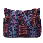 Большая прочная тканевая сумка-хобо на плечо для женщин, мессенджер для путешествий, кошелек, сумочка-тоут