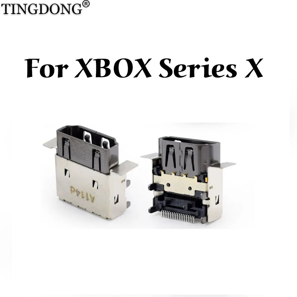 

100 шт. оригинальный интерфейс HD для XBOX серии X, совместимый с HDMI разъем для разъема X-box SX