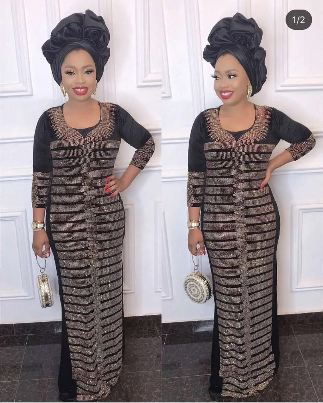 2020 Новое Африканское модное дизайнерское каменное бархатное эластичное длинное