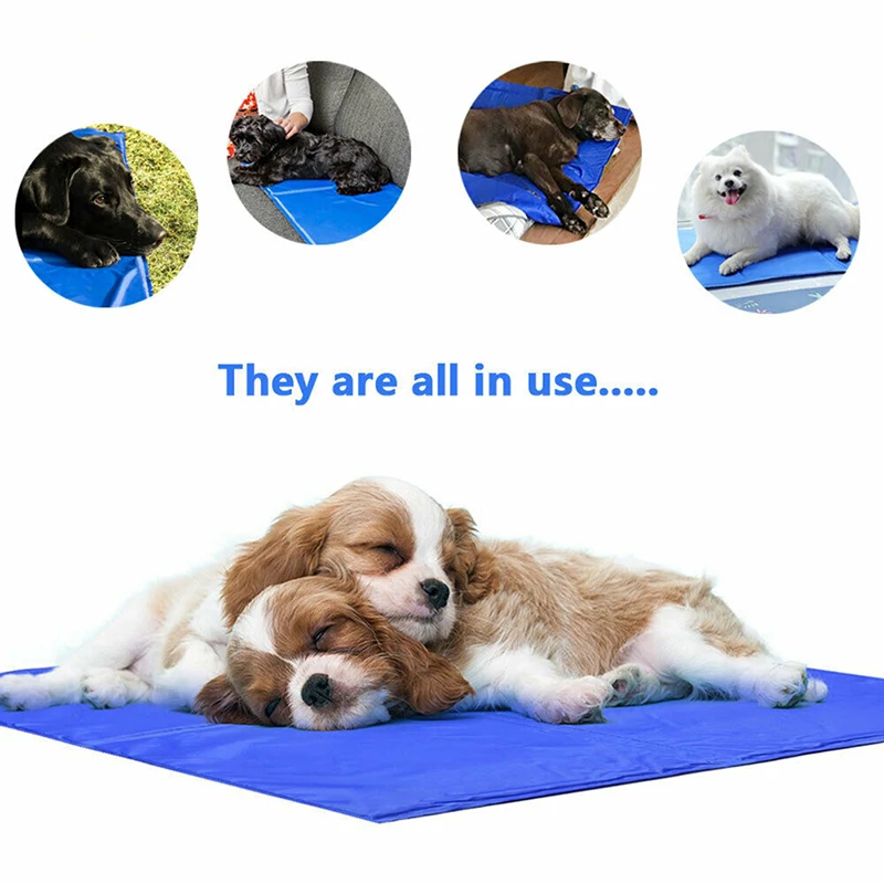 Охлаждающая подстилка для домашних питомцев охлаждающая гелевая собак и кошек 3