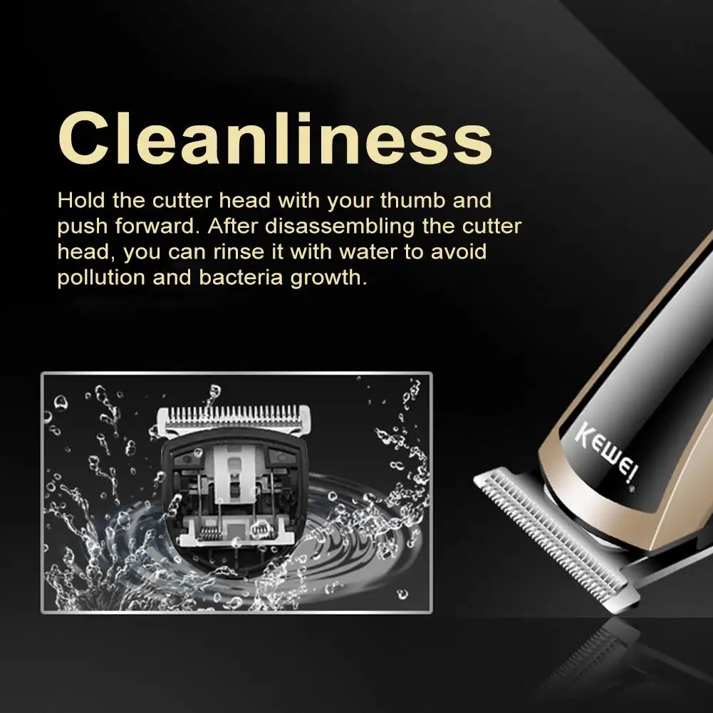Электрическая машинка для стрижки волос 3 Вт беспроводной триммер бороды