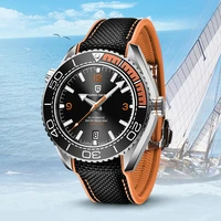 pagani design stainless steel mens mechanical wrist watch 100m waterproof ceramic bezel luxury sapphire glass automatic watches