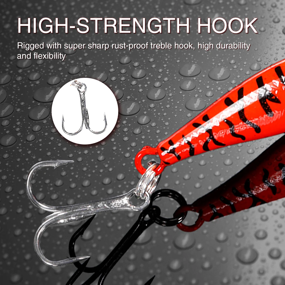 1PCS  Rotating Metal Spinner Fishing Lure Hard Bait 11-20g Artificial Bait Wobblers Fishing Carp Bass Pike Fishing Tackle