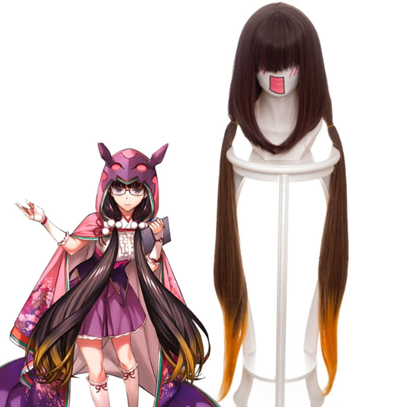 

Game Fate Grand Order FGO Cosplay Wig Osakabehime Cosplay Wig Heat Resistant Synthetic Wig Halloween Carnival Party Women Wig