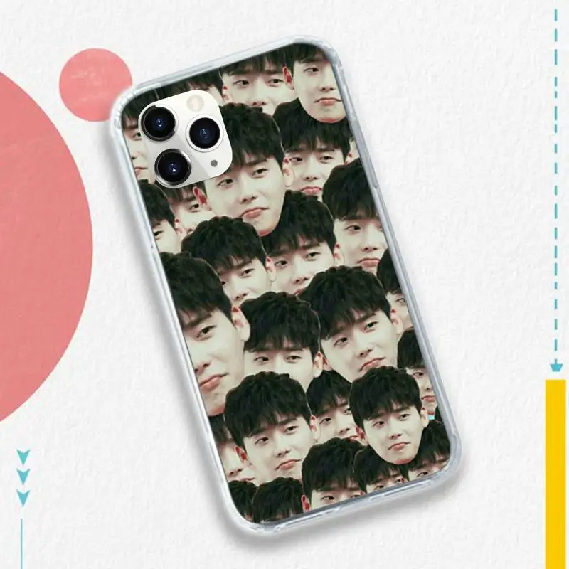 

Korean male star Idol Lee Jong Suk Phone Case for iPhone 11 12 pro XS MAX 8 7 6 6S Plus X 5S SE 2020 XR