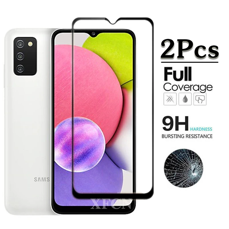 

Tempered Glass For Samsung Galaxy A03s A02s A02 A01 Protective Glass Screen Protectors Samsun Galaxi A03s A 03s Film Protection
