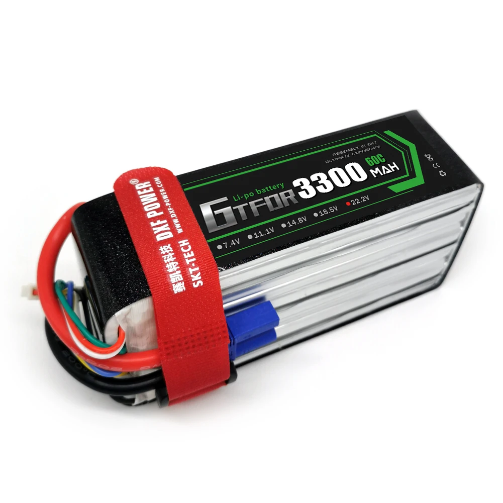 GTFDR Lipo батарея 22 2 V 3300MAH 60C 120C AKKU 6S LiPo Deans для грузовика fpv Дрон Rc Вертолет Лодка 1/8