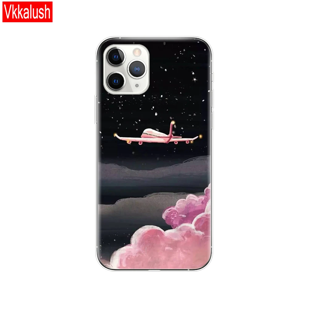 80081 Чехол для мобильного телефона, чехол для iphone 11, чехол для iphone 11 pro max eleven coque etui, бампер, задняя крышка, полный 360, защитный - Цвет: 80081
