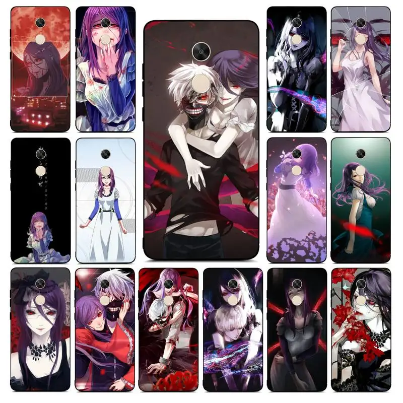 

YNDFCNB Tokyo Ghoul Kamishiro Rize Phone Case for Redmi Note 8 7 9 4 6 pro max T X 5A 3 10 lite pro