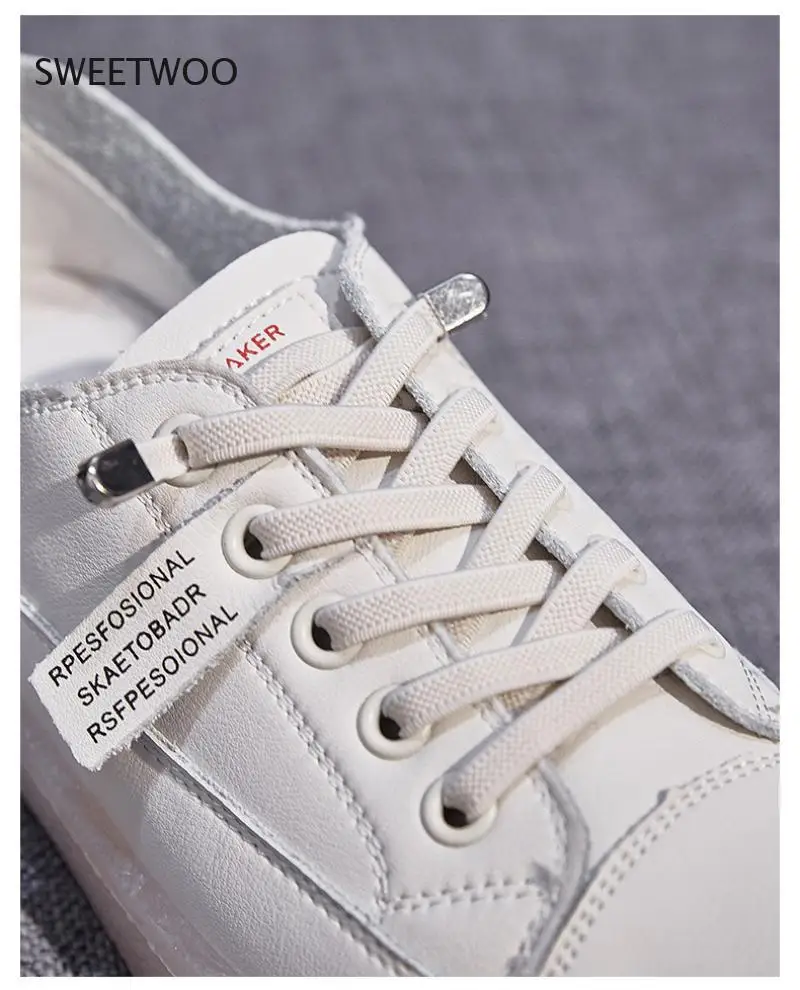 

Fashion Shoes Women's Vulcanize Shoes Spring Summer New Casual Classic Genuine Leather Shoes Women Casual White Shoes Sneakers