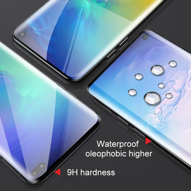 3-in-1 Case+ Camera Tempered Glass For Samsung S10-e S10 Plus Screen Protector For Samusng A50 Protective Glass For Samsung S10