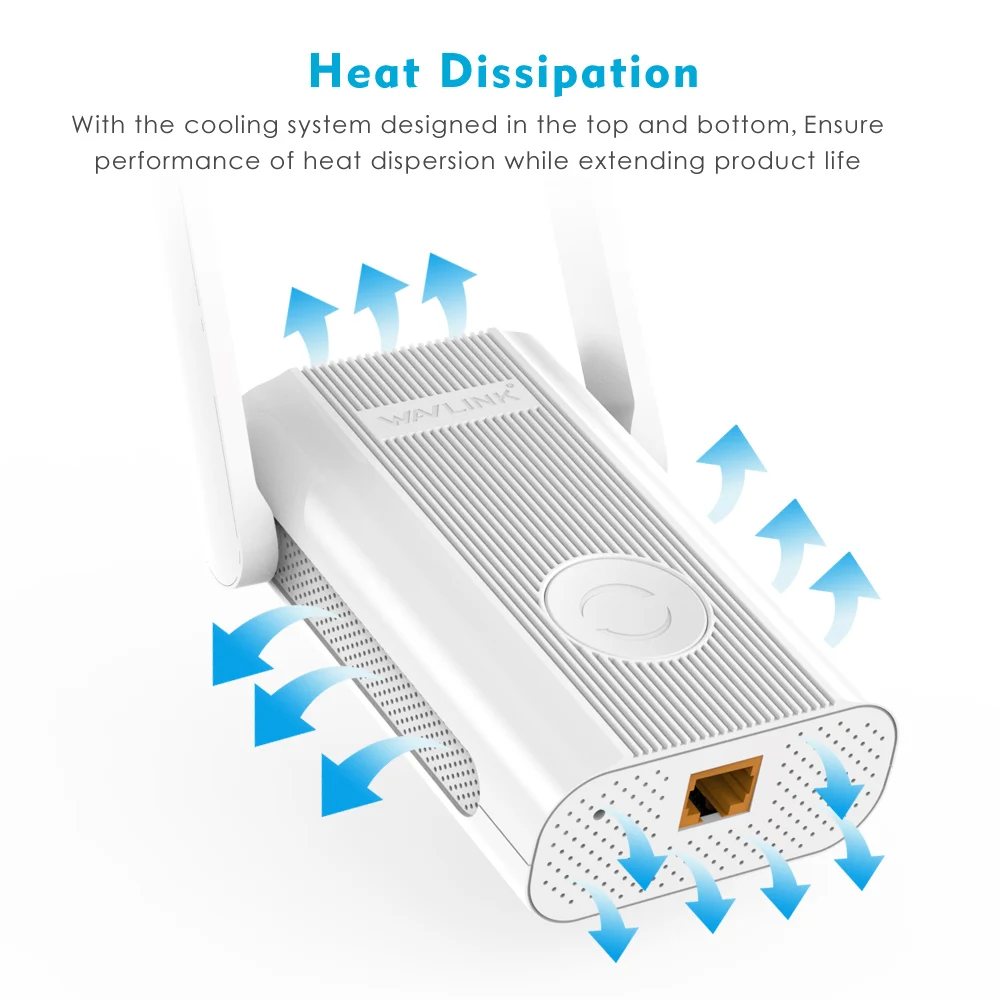 Wavlink AC1200 wifi ретранслятор 5 ГГц беспроводная точка доступа 2 4G Wi-Fi расширитель