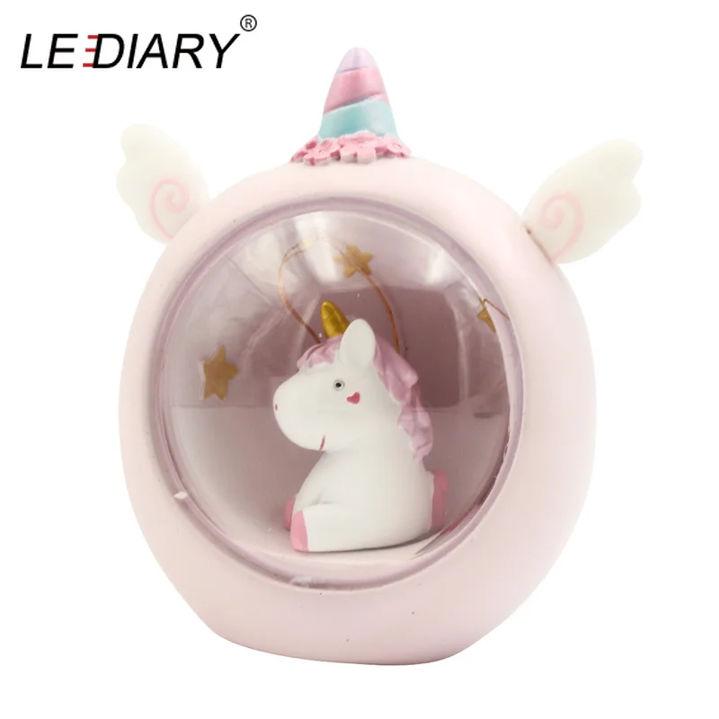 Светодиодный IARY Новинка Единорог светодиодный ночной Светильник s розовый синий