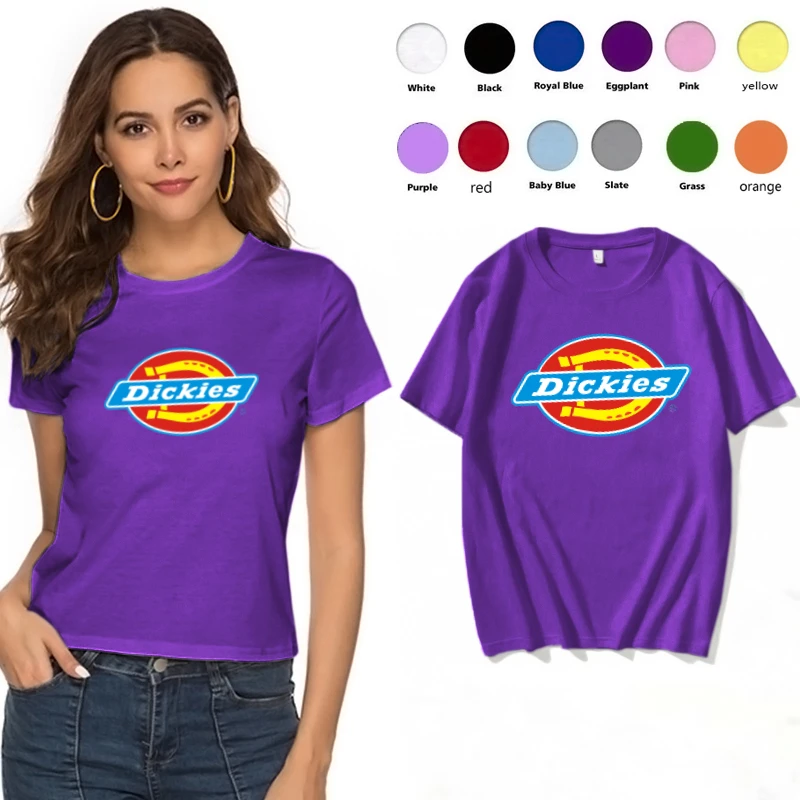 

Foreign trade speed sell through Europe and the United States cross-border amazon wish printed letters creative T-shirt leisure