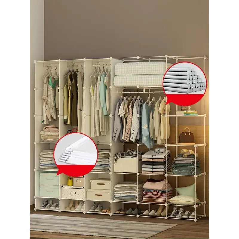 Домашний шкаф для хранения шкафа мебель спальни многофункциональный | Мебель