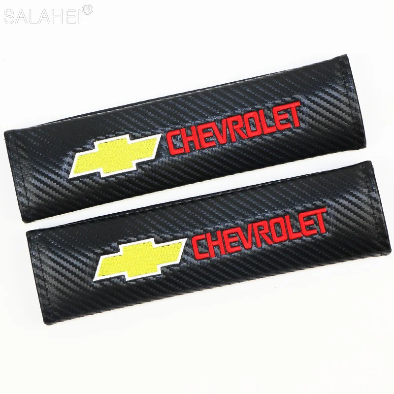 

2Pcs Car Seat Belt Shoulder Cover Pad Protection For Chevrolet Cruze Captiva Lacetti Aveo Orlando Epica Camaro Auto Accessories