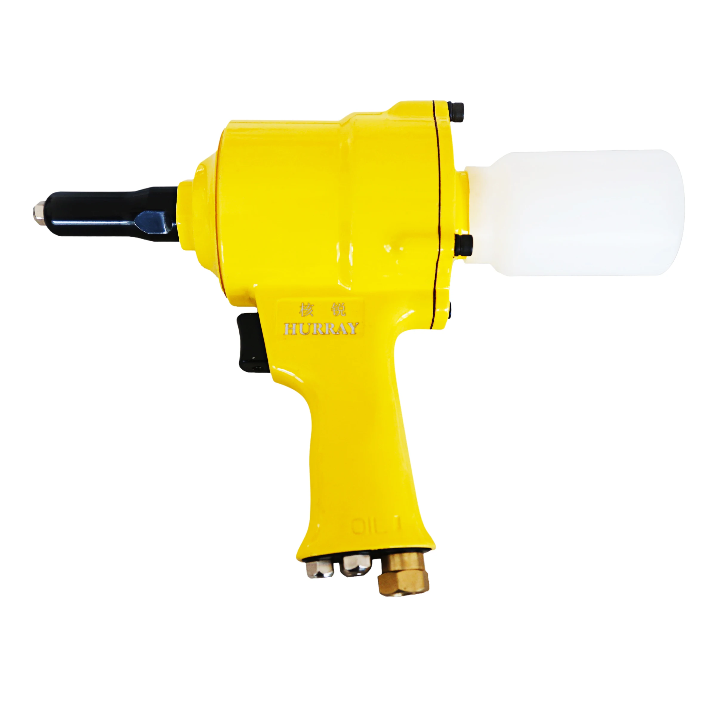 VALIANTOIN Pro Air Riveter Pneumatic Pistol Type Pop Rivet Gun Air Power Operated Riveter For Furniture Wood Sofa Woodworking