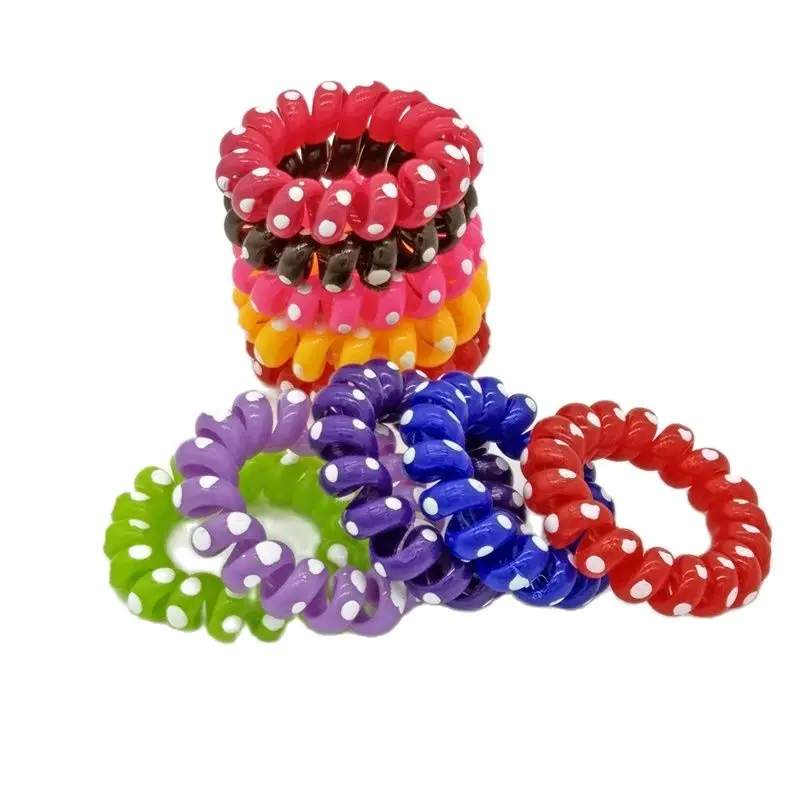 Оптовая продажа 10 шт 4 см точка средняя эластичная телефонная проволока лента для