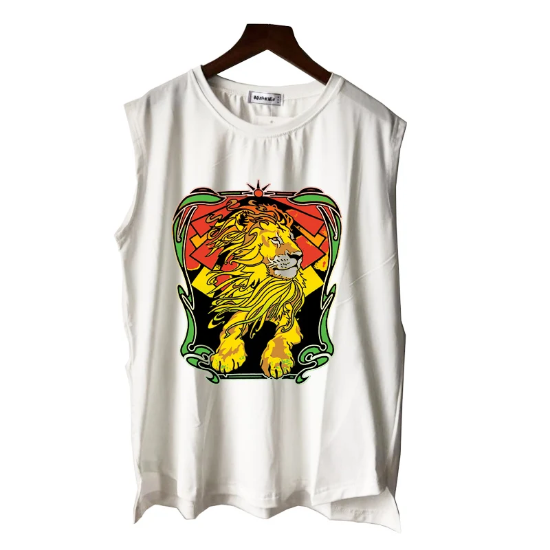 Майка reggae rasta lion smoke bear в стиле панк-рок и хип-хоп для мужчин женщин мальчиков