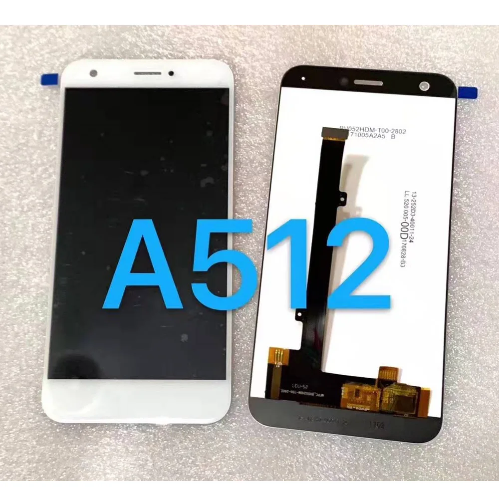 Для ZTE лезвие Z10 A512 ЖК дисплей Дисплей кодирующий преобразователь сенсорного