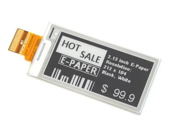 2 13 дюймов 24PIN SPI черный белый цвет E INK Бумага Экран дисплея UC8151D Водительская