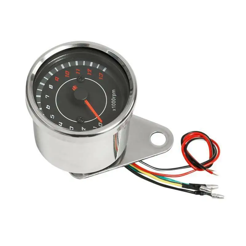 Мотоцикл 12В Тахометр спидометр со светодиодной подсветкой
