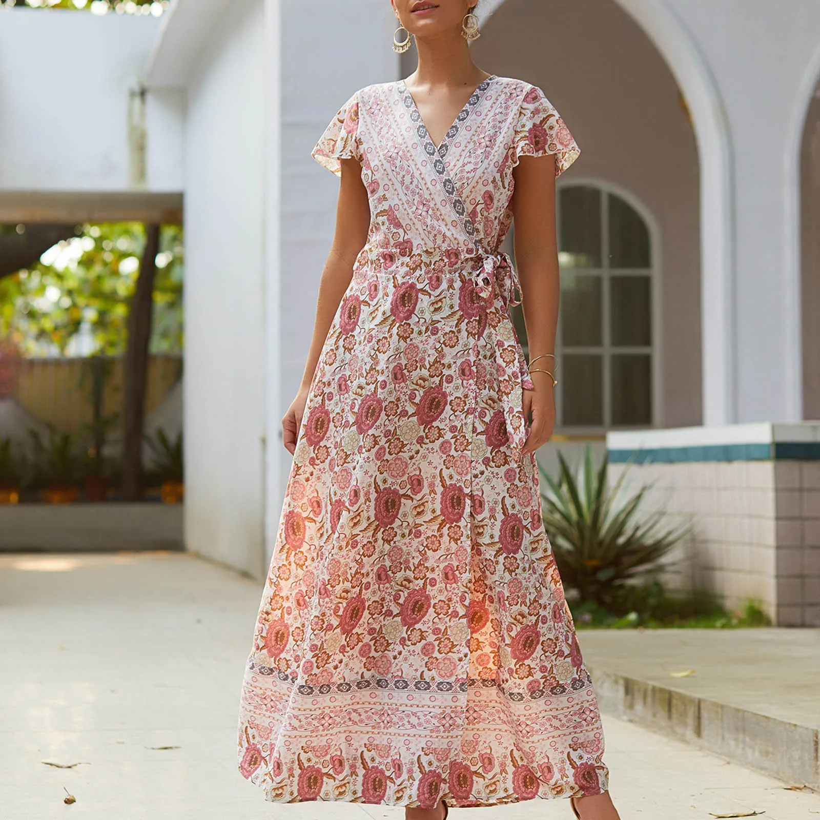 Платье женское вечернее с открытой спиной пикантный длинный пляжный сарафан в