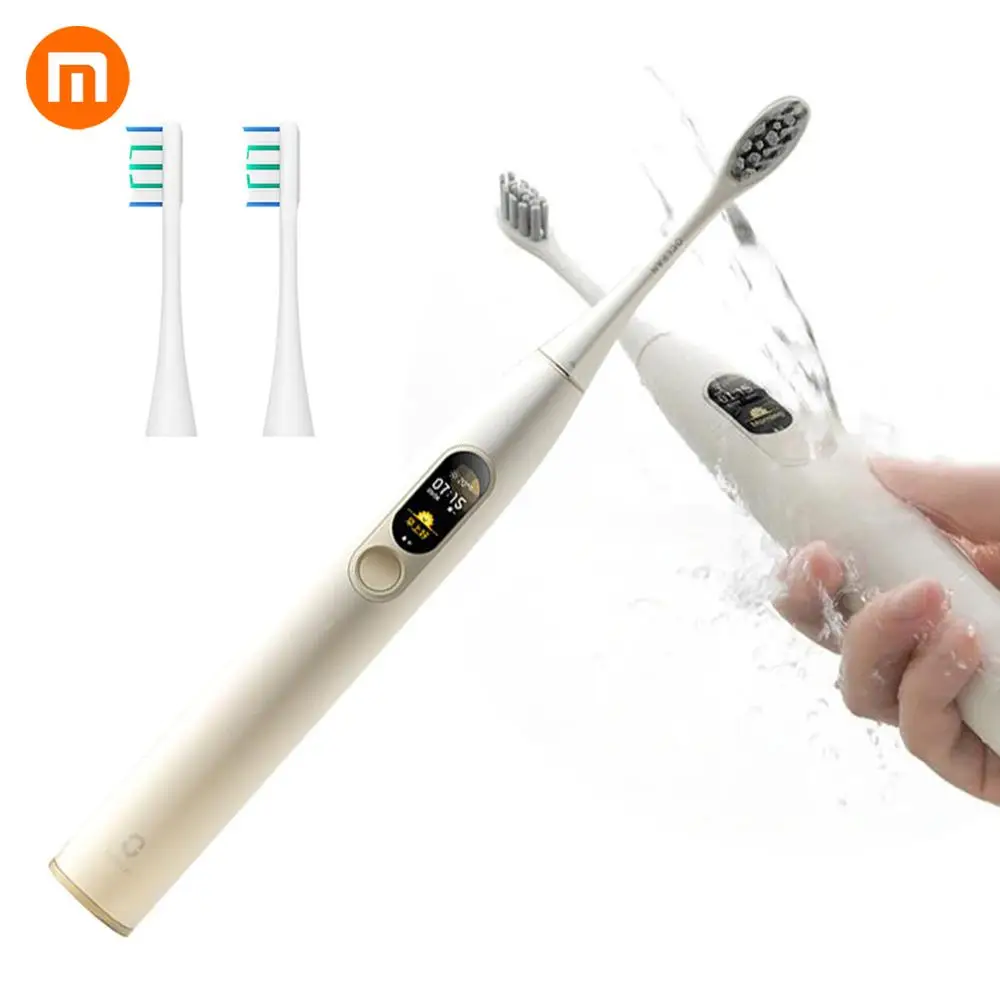 Xiaomi Mijia Oclean X Smart Sonic Electric Toothbrush Color Touch Screen / Whitening / Gum Care Two brush heads for free