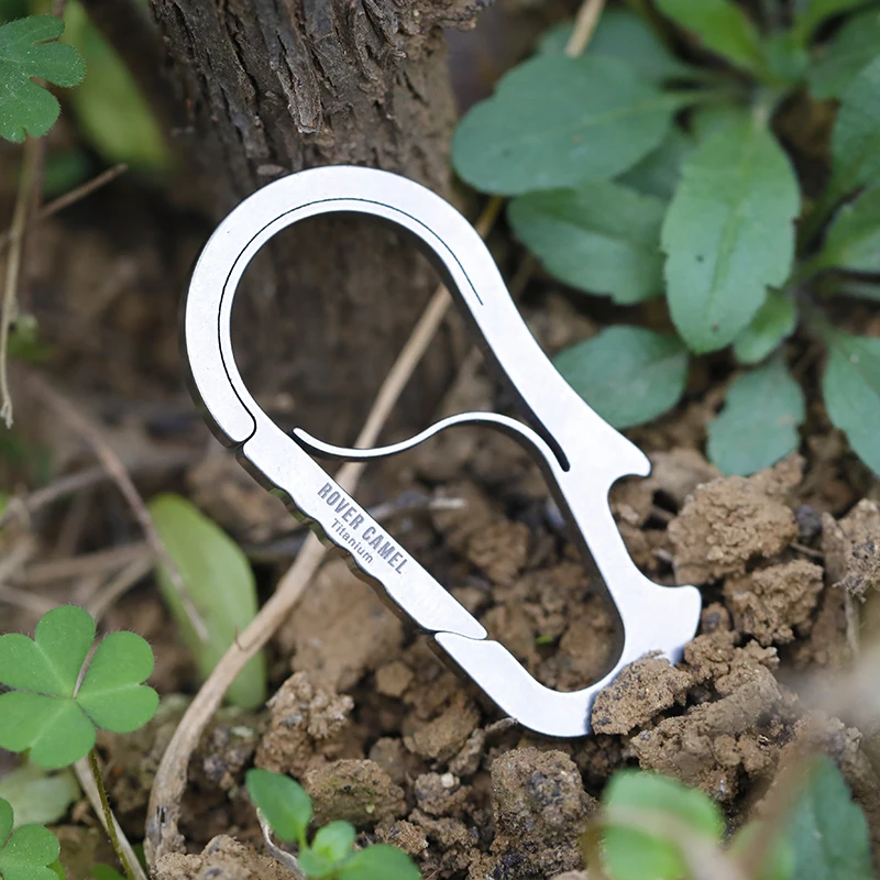 Ультралегкий титановый брелок Rover Camel с защитой от потери карабин для дома