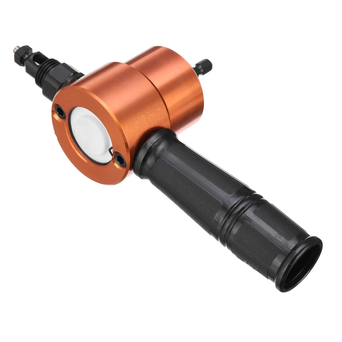 Высекатель для дрели с двумя головками резки тонкого металлического листа