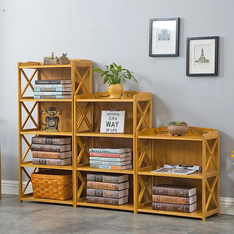 Libro Estanteria Madera Estante Para Livro Oficina Meuble Home Furniture Rack Decor Vintage Book Decoration Retro Bookshelf Case |