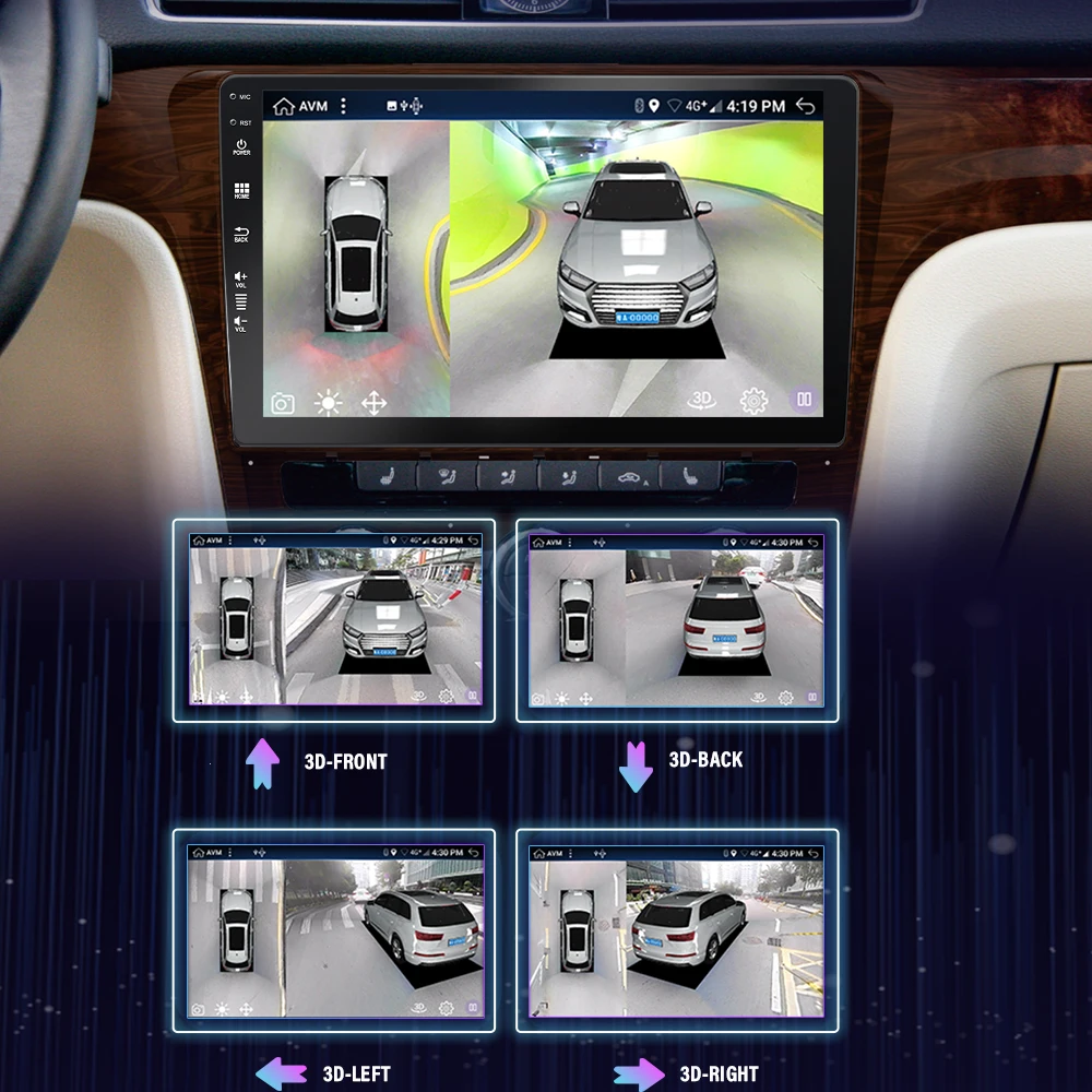 Автомагнитола Eunavi 2Din Android 10 мультимедийный видеоплеер автомобильная