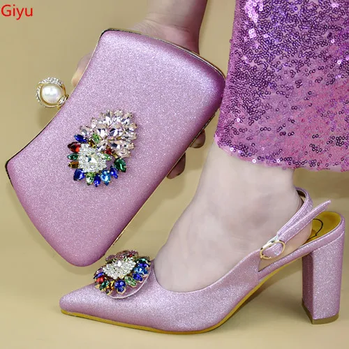 Doershow/Новейшая итальянская синяя обувь с сумочкой в комплекте итальянский дизайн