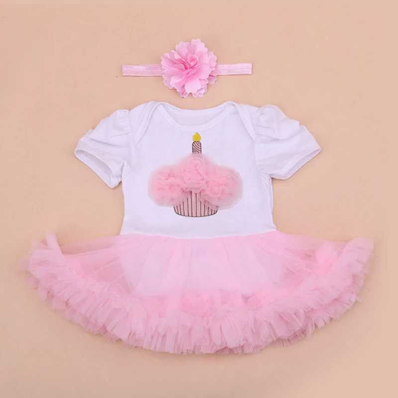 Комплекты с юбкой для малышей Одежда девочек белый комбинезон короткими