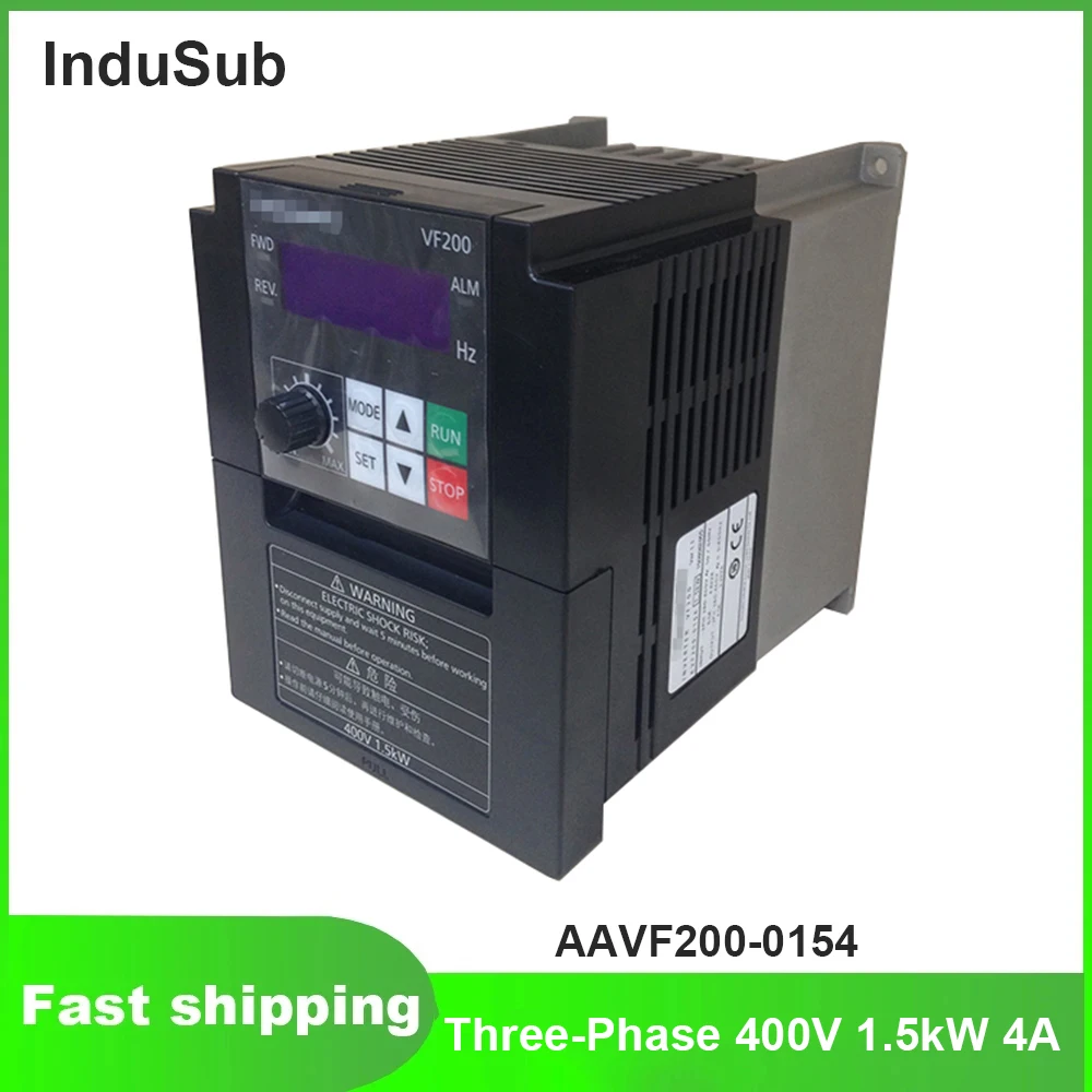 AVF200-0154 Inverter Three-Phase 400V 1.5kW 4A VFD Frequency AC Drive