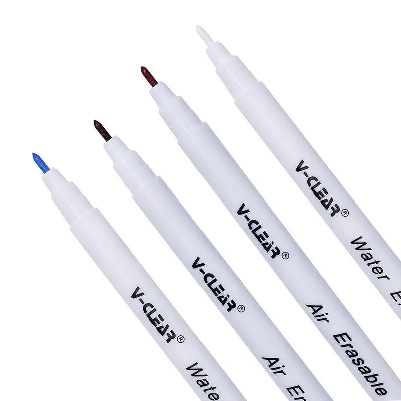 

1 Pcs Water Soluble Marker Pen Air Erasable With Vanishing Ink Pens Fabric DIY Washing Single Colorful Office Head Supplies A8V9