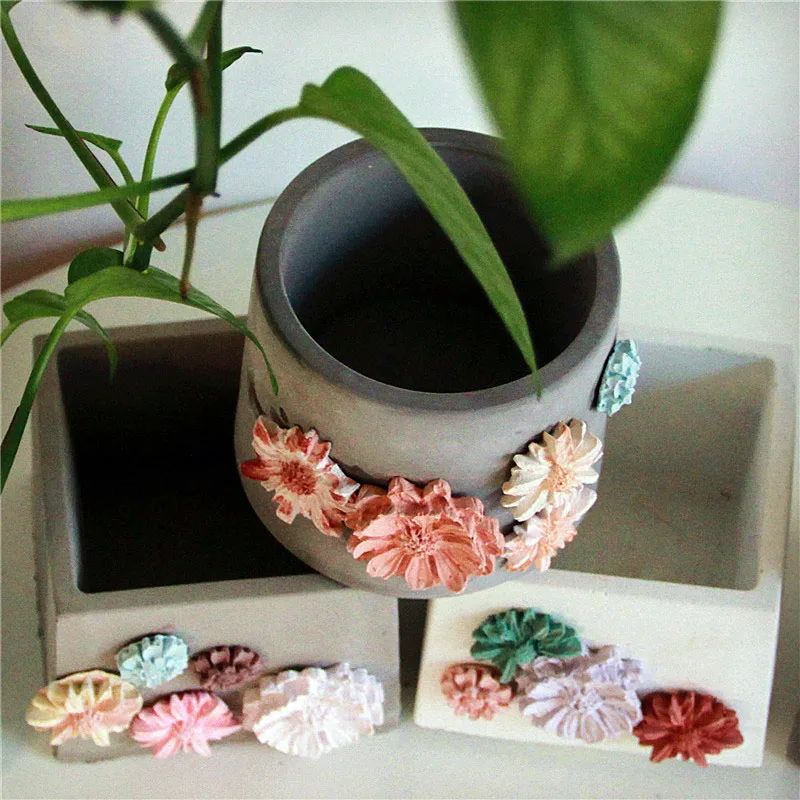 

Molds for Concrete Flower Pot ,Cement Molds Succulent Plants Pot Mold Concrete Planters Molds Resin Mold Resin Tray Mold
