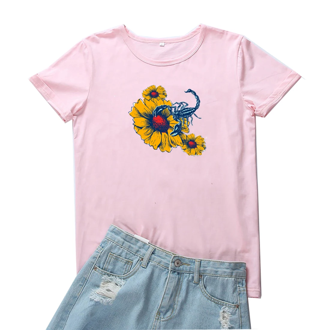 

Следите за; Забавные женские домашние тапочки в виде Футболка цветочный принт Grahic футболка Женская мода Повседневная Женская футболка Harajuku...