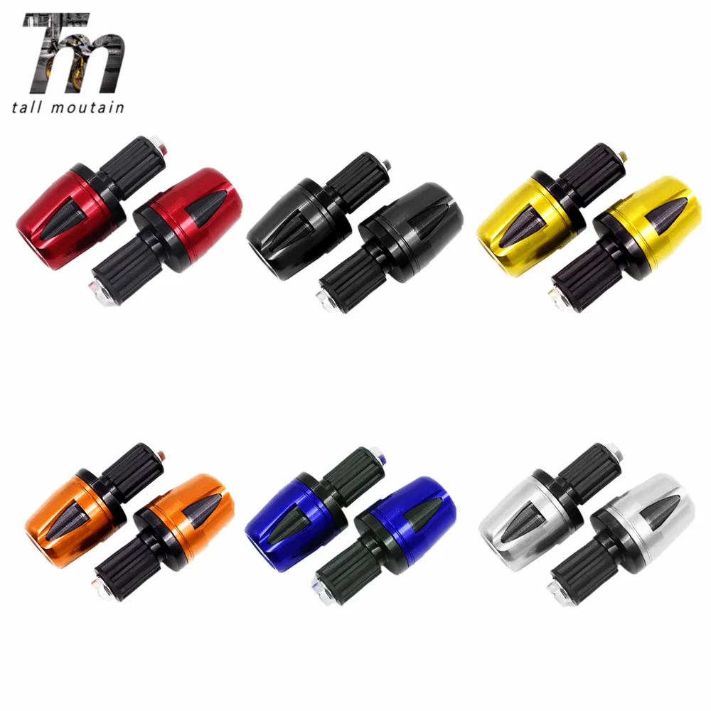 

LEEPEE Universal 7/8" CNC Motorcycle Handlebar Grip Ends Motocross Handle Plug Weights Anti Vibration Slider Plug For Options