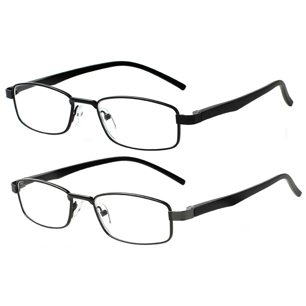 

4 шт./упаковка, мужские очки для чтения с металлической оправой, + 0,5 + 0,75 + 1,0 + 3,0 + 5,0