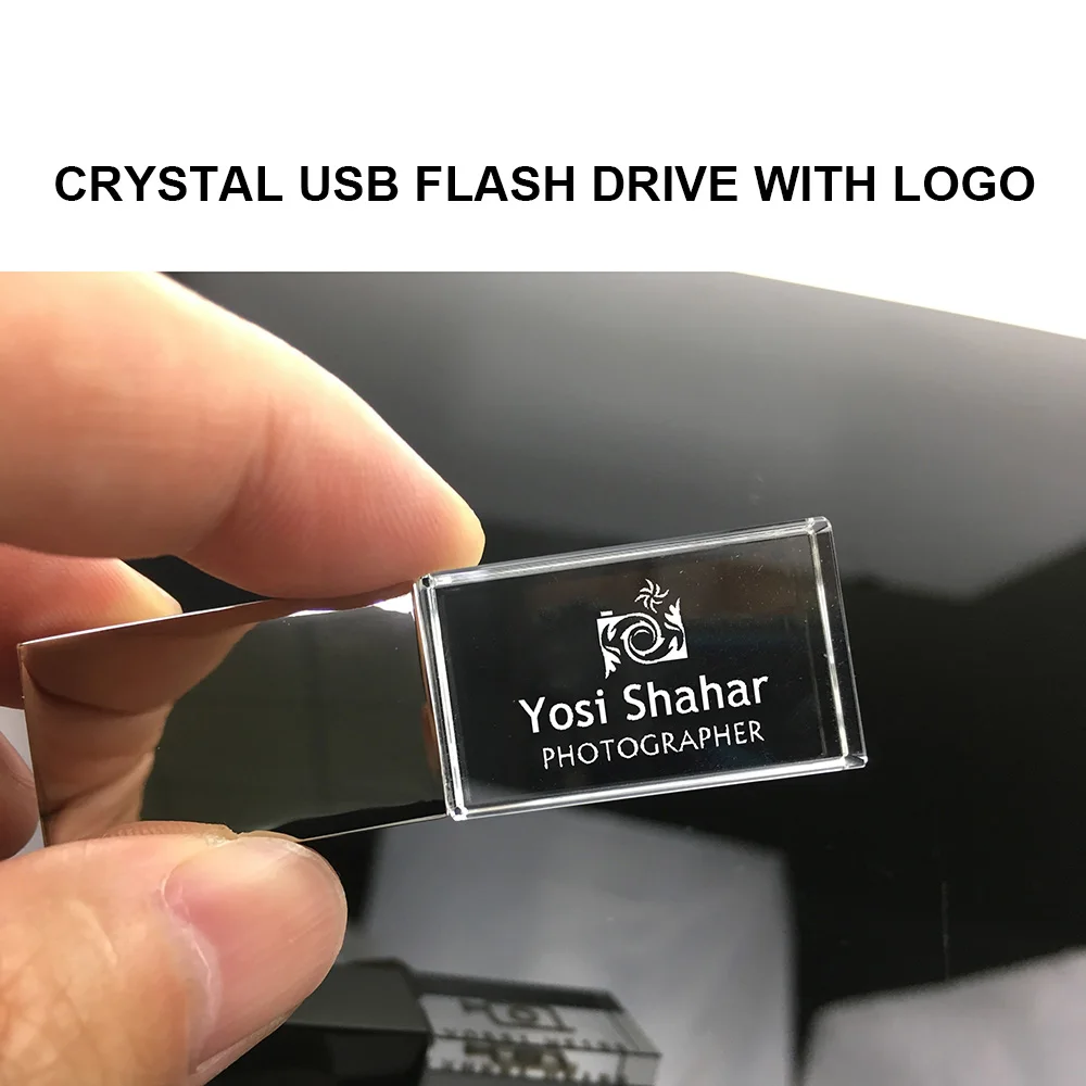 Флэш накопитель USB CRYSTAL с индивидуальным логотипом другие клиенты не покупайте|USB