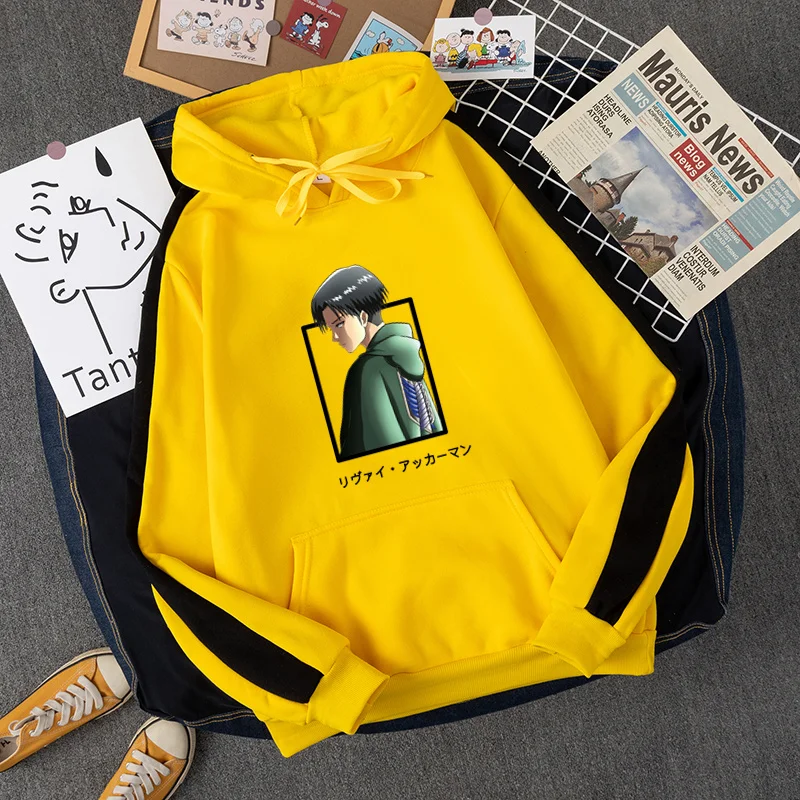 

2021 Anime Hoodie Attack on Titan Pullover Casual Long Sleeve Streetwear Harajuku Sweatshirt Men/Women Unisex Sport Hoody Tops