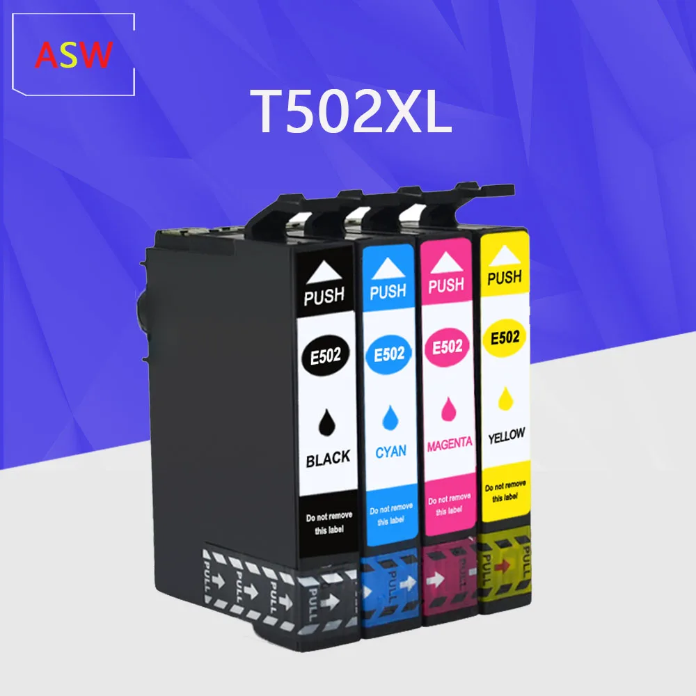 Совместимый чернильный картридж для T502XL 502ZL Epson 502XL Expression Home XP 5105 5100 рабочей силы WF