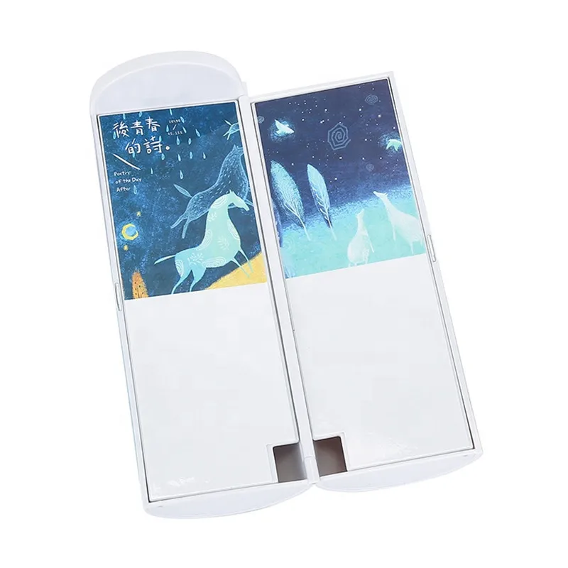 Креативный милый пенал большая Ёмкость Пластик ручка чехол шариковая